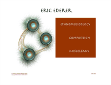Tablet Screenshot of ericederer.com